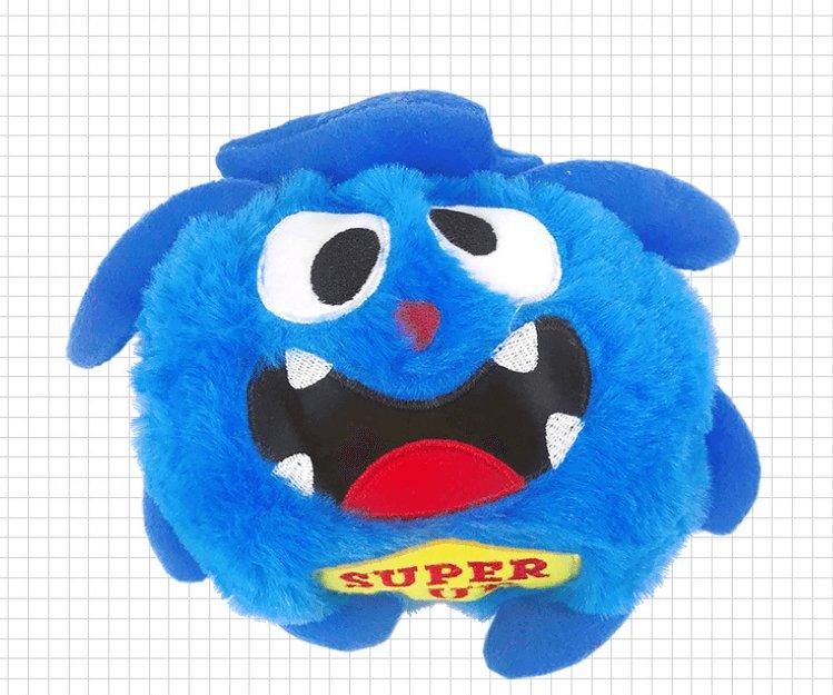 Crazy Bounce Monster Ball - Interactive Pet Toy With Weird Bouncing Action